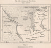 Gourara and Oued Saoura. Timimoun. Algeria. The Sahara 1885 old antique map