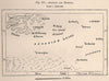Arawan/Arouane and Mabrouk. Mali. Western Sahara 1885 old antique map chart