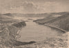 Lagoa das/Lake of the Sete Citades, Sao/São Miguel, Azores. Portugal 1885
