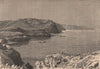 Madeira - View taken on the Northern Coast. Portugal 1885 old antique print