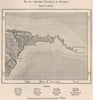 Eastern Peninsula of Madeira. Portugal. West African Islands 1885 old map