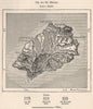 St. Helena. Atlantic Islands. South-West African Islands 1885 old antique map