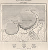 Bay of Malabo (Malabo) . Bioko. Fernando Po/Bioko. Equatorial Guinea 1885 map