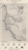 Geological map of Senegambia. Senegal. North Senegambia 1885 old antique