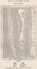 Saint-Louis in 1700. Senegal 1885 old antique vintage map plan chart