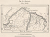 Bafoulabé. Mali. North Senegambia 1885 old antique vintage map plan chart
