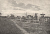 Village of Bafoulabé. Mali. North Senegambia 1885 old antique print picture