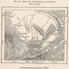 Timbo and the sources of the Bafing. Guinea 1885 old antique map plan chart