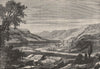 Valley of the Tominé River (Corubal, Koliba River) Guinea 1885 old print