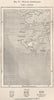 Bissagos/Bijagos Archipelago Islands. Guinea-Bissau 1885 old antique map chart