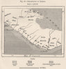 Inhabitants of Liberia 1885 old antique vintage map plan chart