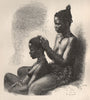 Women of Grand Bassam. Côte d'Ivoire. Ivory Coast 1885 old antique print