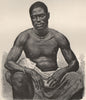 Agni/Anyi Type. Ghana. Upper Guinea 1885 old antique vintage print picture