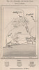 Dahomey (Benin) & Ajuda (Ouidah) Coast. Abomey. Cotonou. Benin 1885 old map