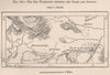 The Dio Watershed between the Niger and Senegal.Mali.The Niger Basin 1885 map