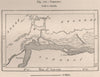 Timbuktu. Mali. The Niger Basin 1885 old antique vintage map plan chart