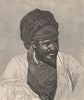 A Sokoto Fulah/Fula, brother of the Sultan. Nigeria. The Niger Basin 1885