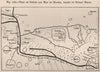 Plan of Sokoto and Map of Hausa. Nigeria. The Niger Basin 1885 old antique