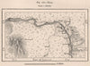 Egga. Nigeria. Niger river. Katcha. Mounts Rennell 1885 old antique map chart
