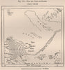 Lake Chad and Bahr-el-Ghazal. The Chad Basin 1885 old antique map plan chart