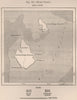 Elobey Islands. Equatorial Guinea. Great Elobey Grande. Elobey Chico 1885 map