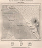 Libreville & mouth of the Gabon. Gabon 1885 old antique vintage map plan chart