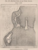 Ma-Poko (Kongou?) falls on the upper Ogooué (Ogowe) . Gabon 1885 old map