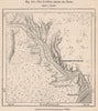 The Lukuga river before the flush. Lake Tanganyika. Congo 1885 old antique map