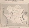Zone open to free trade in the Congo Basin 1885 old antique map plan chart