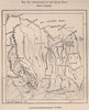 Inhabitants of the Kasai river basin. Congo/Angola 1885 old antique map chart