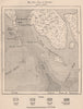 Port of Banana. Congo. Congo Basin 1885 old antique vintage map plan chart