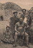 Group of Zulus. South Africa 1885 old antique vintage print picture