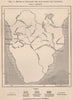 Routes of explorers who have crossed the continent. Africa. Angola 1885 map