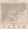St. Paul of Luanda. Angola 1885 old antique vintage map plan chart