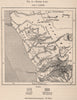 Herero Land. Namibia. Damara and Namaqua Lands 1885 old antique map plan chart