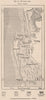 Walvis Bay. Namibia. Damara and Namaqua Lands 1885 old antique map plan chart
