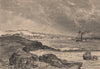 Port Elizabeth. South Africa. Cape Colony 1885 old antique print picture