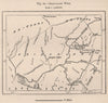 Griqualand West. South Africa. Northern Cape 1885 old antique map plan chart