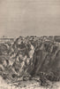Kimberley. Appearance of the Mine in 1880. South Africa. Cape Colony 1885