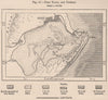 Port Natal (Durban) and Durban. South Africa 1885 old antique map plan chart