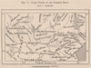 Chief Tribes of the Zambezi Basin. Zambia Mozambique 1885 old antique map