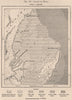 Mafia Island. Tanzania. Zanzibar Archipelago 1885 old antique map plan chart