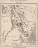Tribes North of the Pangani river. Tanzania. Maasai Land 1885 old antique map