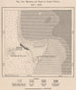 Malindi and Vasco de Gama's Pillar. Kenya. Maasai Land 1885 old antique map