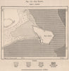 Ras Hafun. Cape Hafun. Ras Xaafuun. Somalia 1885 old antique map plan chart