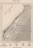 Kismayo. Somalia 1885 old antique vintage map plan chart
