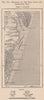 Erosions on the East Coast & Anton-Gil Bay. Antongile. Madagacscar 1885 map