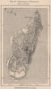 Inhabitants of Madagascar. East African Islands 1885 old antique map chart