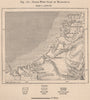North-West Coast of Madagascar 1885 old antique vintage map plan chart