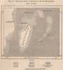 Submarine Banks of Madagascar & the Mascarenhas. Indian Ocean 1885 old map
